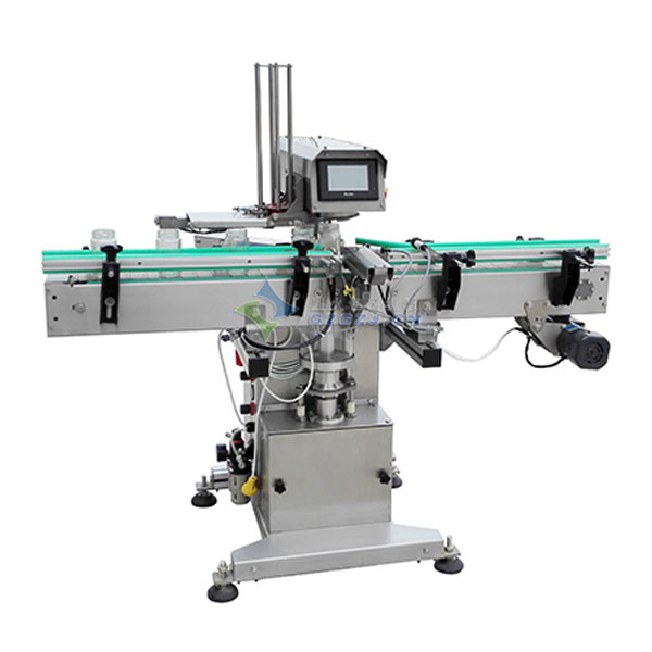 在線式真空旋蓋機-辣椒醬真空旋蓋生產線